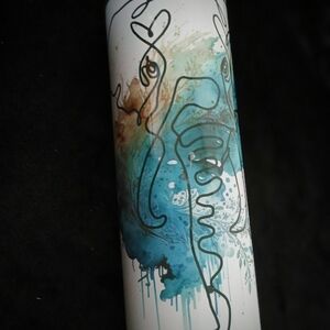 Artistic Elephant Tumbler